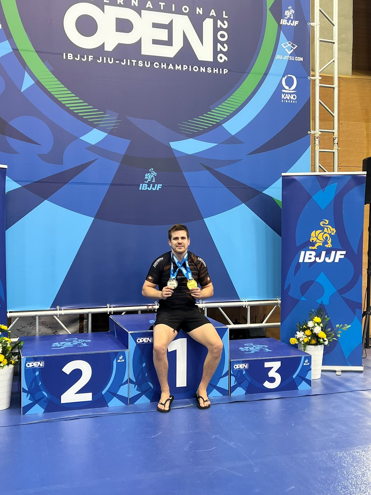 Een gouden en een zilveren medaille bij het IBJJF Lisbon Open 2026